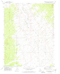 Steamboat Mtn SW Utah Historical topographic map, 1:24000 scale, 7.5 X 7.5 Minute, Year 1971