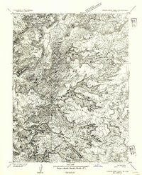 Stinking Spring Creek 3 NW Utah Historical topographic map, 1:24000 scale, 7.5 X 7.5 Minute, Year 1954