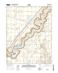 Strong Utah Current topographic map, 1:24000 scale, 7.5 X 7.5 Minute, Year 2014