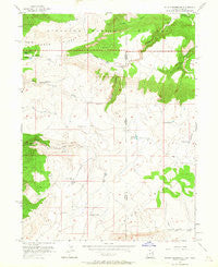 Stuntz Reservoir Colorado Historical topographic map, 1:24000 scale, 7.5 X 7.5 Minute, Year 1955