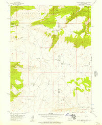 Stuntz Reservoir Colorado Historical topographic map, 1:24000 scale, 7.5 X 7.5 Minute, Year 1955