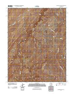 Sugarloaf Butte Utah Historical topographic map, 1:24000 scale, 7.5 X 7.5 Minute, Year 2011