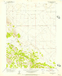 Tabbys Peak SE Utah Historical topographic map, 1:24000 scale, 7.5 X 7.5 Minute, Year 1955