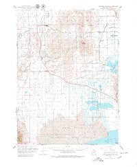 Thatcher Mountain Utah Historical topographic map, 1:62500 scale, 15 X 15 Minute, Year 1961