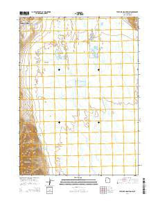 Thatcher Mountain SW Utah Current topographic map, 1:24000 scale, 7.5 X 7.5 Minute, Year 2014