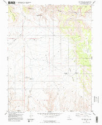 The Frying Pan Utah Historical topographic map, 1:24000 scale, 7.5 X 7.5 Minute, Year 1983