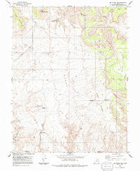 The Frying Pan Utah Historical topographic map, 1:24000 scale, 7.5 X 7.5 Minute, Year 1983