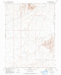 The Hogback Utah Historical topographic map, 1:24000 scale, 7.5 X 7.5 Minute, Year 1971