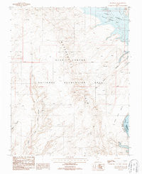 The Rincon NE Utah Historical topographic map, 1:24000 scale, 7.5 X 7.5 Minute, Year 1987