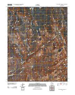 The Guardian Angels Utah Historical topographic map, 1:24000 scale, 7.5 X 7.5 Minute, Year 2011