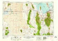 Tooele Utah Historical topographic map, 1:250000 scale, 1 X 2 Degree, Year 1955
