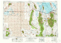 Tooele Utah Historical topographic map, 1:250000 scale, 1 X 2 Degree, Year 1953