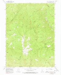 Two Tom Hill Utah Historical topographic map, 1:24000 scale, 7.5 X 7.5 Minute, Year 1967