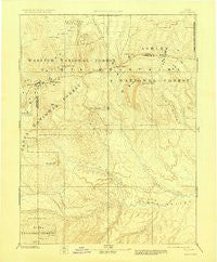 Uinta Utah Historical topographic map, 1:250000 scale, 1 X 1 Degree, Year 1885