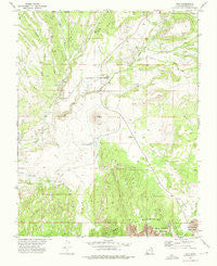 Veyo Utah Historical topographic map, 1:24000 scale, 7.5 X 7.5 Minute, Year 1972
