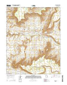 Virgin Utah Current topographic map, 1:24000 scale, 7.5 X 7.5 Minute, Year 2014