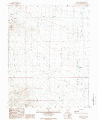 Wallaces Peak Utah Historical topographic map, 1:24000 scale, 7.5 X 7.5 Minute, Year 1989