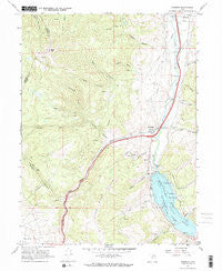 Wanship Utah Historical topographic map, 1:24000 scale, 7.5 X 7.5 Minute, Year 1967