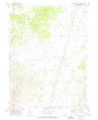 Warm Spring Hills Utah Historical topographic map, 1:24000 scale, 7.5 X 7.5 Minute, Year 1971