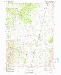 Warm Spring Hills Utah Historical topographic map, 1:24000 scale, 7.5 X 7.5 Minute, Year 1991