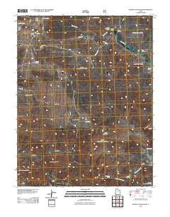 Water Canyon Peak Utah Historical topographic map, 1:24000 scale, 7.5 X 7.5 Minute, Year 2011