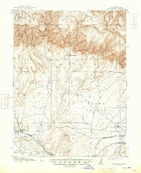 Wellington Utah Historical topographic map, 1:62500 scale, 15 X 15 Minute, Year 1915