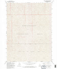 West of Big Pass Utah Historical topographic map, 1:24000 scale, 7.5 X 7.5 Minute, Year 1991