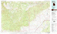 Westwater Utah Historical topographic map, 1:100000 scale, 30 X 60 Minute, Year 1980