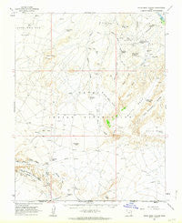 White Mesa Village Utah Historical topographic map, 1:62500 scale, 15 X 15 Minute, Year 1962