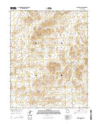 White Mountain Utah Current topographic map, 1:24000 scale, 7.5 X 7.5 Minute, Year 2014