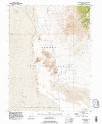 Wig Mountain Utah Historical topographic map, 1:24000 scale, 7.5 X 7.5 Minute, Year 1993
