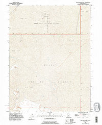 Wig Mtn SW Utah Historical topographic map, 1:24000 scale, 7.5 X 7.5 Minute, Year 1993