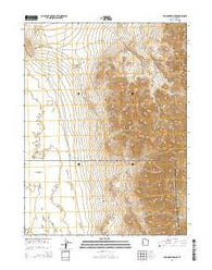 Wig Mountain NE Utah Current topographic map, 1:24000 scale, 7.5 X 7.5 Minute, Year 2014