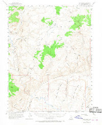 Wild Horse Utah Historical topographic map, 1:62500 scale, 15 X 15 Minute, Year 1952