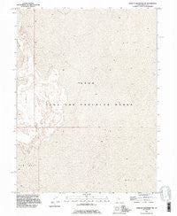 Wildcat Mountain NW Utah Historical topographic map, 1:24000 scale, 7.5 X 7.5 Minute, Year 1993