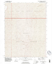 Wildcat Mountain SW Utah Historical topographic map, 1:24000 scale, 7.5 X 7.5 Minute, Year 1993