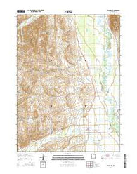 Woodruff Utah Current topographic map, 1:24000 scale, 7.5 X 7.5 Minute, Year 2014