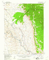 Woodside Utah Historical topographic map, 1:62500 scale, 15 X 15 Minute, Year 1948