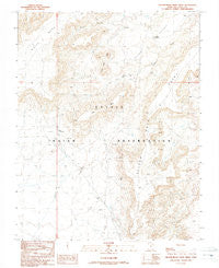 Yellow Rock Point West Utah Historical topographic map, 1:24000 scale, 7.5 X 7.5 Minute, Year 1989