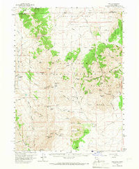 Yost Utah Historical topographic map, 1:62500 scale, 15 X 15 Minute, Year 1959