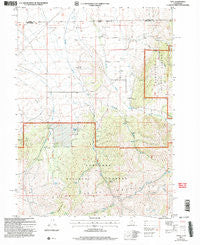 Yost Utah Historical topographic map, 1:24000 scale, 7.5 X 7.5 Minute, Year 2001