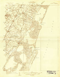 Accomac Virginia Historical topographic map, 1:48000 scale, 15 X 15 Minute, Year 1931