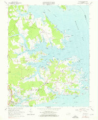 Achilles Virginia Historical topographic map, 1:24000 scale, 7.5 X 7.5 Minute, Year 1965