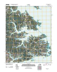 Achilles Virginia Historical topographic map, 1:24000 scale, 7.5 X 7.5 Minute, Year 2011