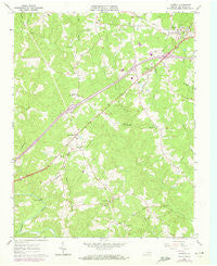 Alberta Virginia Historical topographic map, 1:24000 scale, 7.5 X 7.5 Minute, Year 1963
