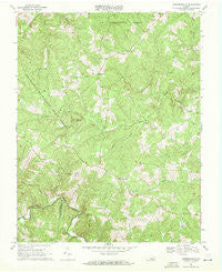 Andersonville Virginia Historical topographic map, 1:24000 scale, 7.5 X 7.5 Minute, Year 1967