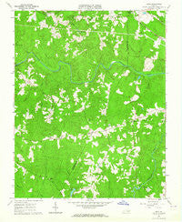 Ante Virginia Historical topographic map, 1:24000 scale, 7.5 X 7.5 Minute, Year 1963