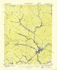 Appalachia Virginia Historical topographic map, 1:24000 scale, 7.5 X 7.5 Minute, Year 1935