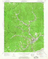 Appalachia Virginia Historical topographic map, 1:24000 scale, 7.5 X 7.5 Minute, Year 1955