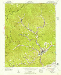Appalachia Virginia Historical topographic map, 1:24000 scale, 7.5 X 7.5 Minute, Year 1955